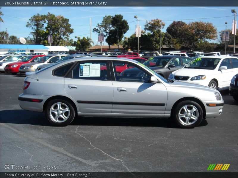 Sterling Silver / Gray 2006 Hyundai Elantra GT Hatchback