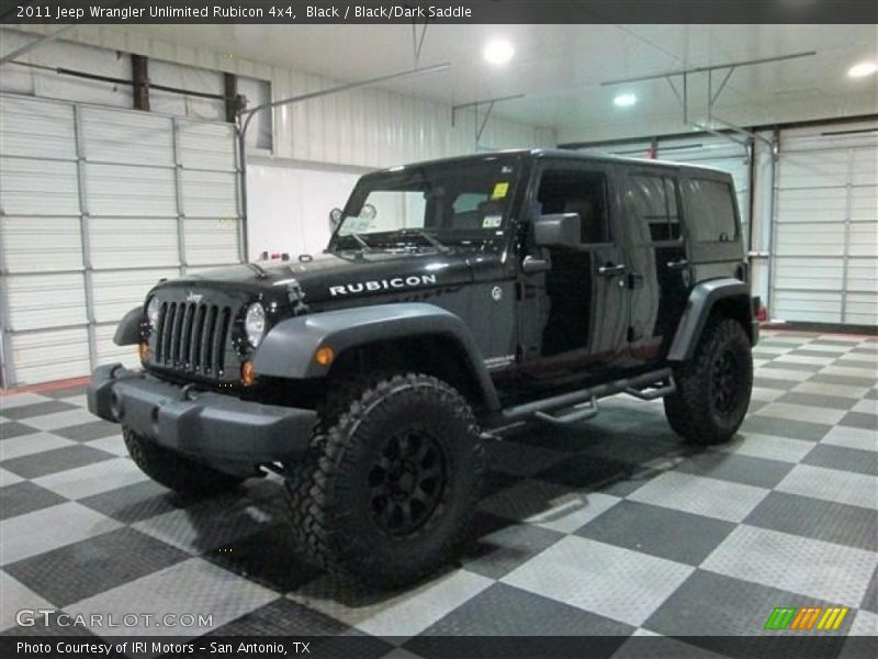 Black / Black/Dark Saddle 2011 Jeep Wrangler Unlimited Rubicon 4x4