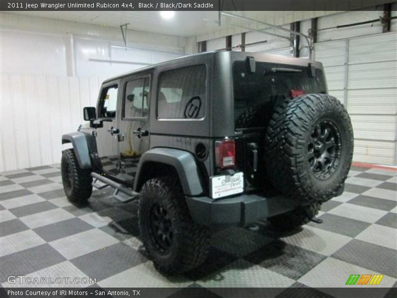 Black / Black/Dark Saddle 2011 Jeep Wrangler Unlimited Rubicon 4x4