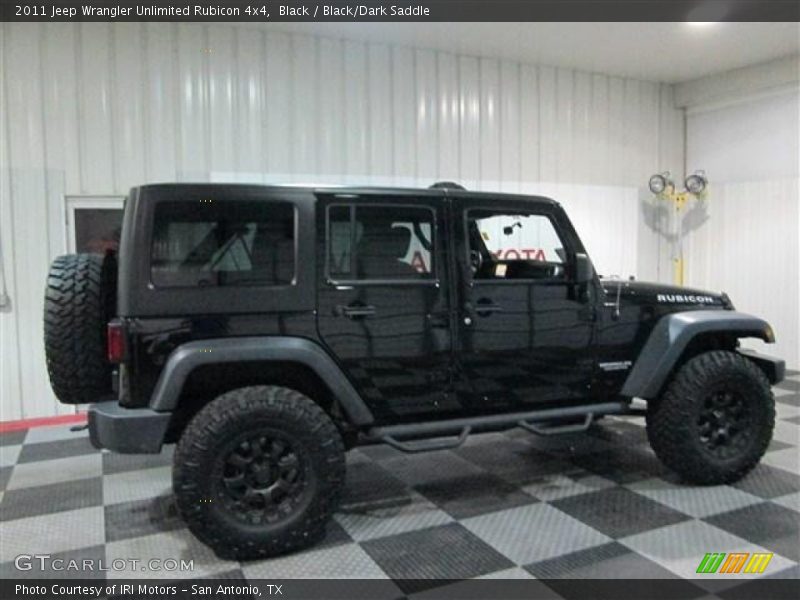 Black / Black/Dark Saddle 2011 Jeep Wrangler Unlimited Rubicon 4x4