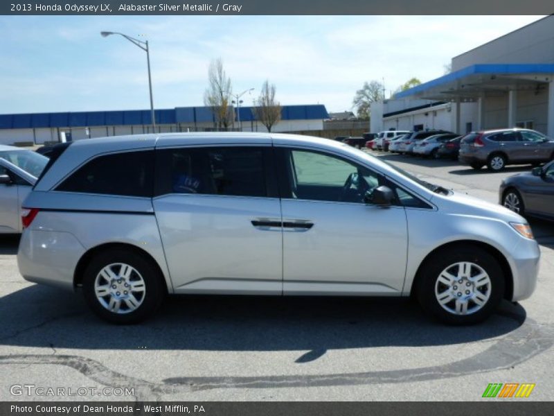 Alabaster Silver Metallic / Gray 2013 Honda Odyssey LX