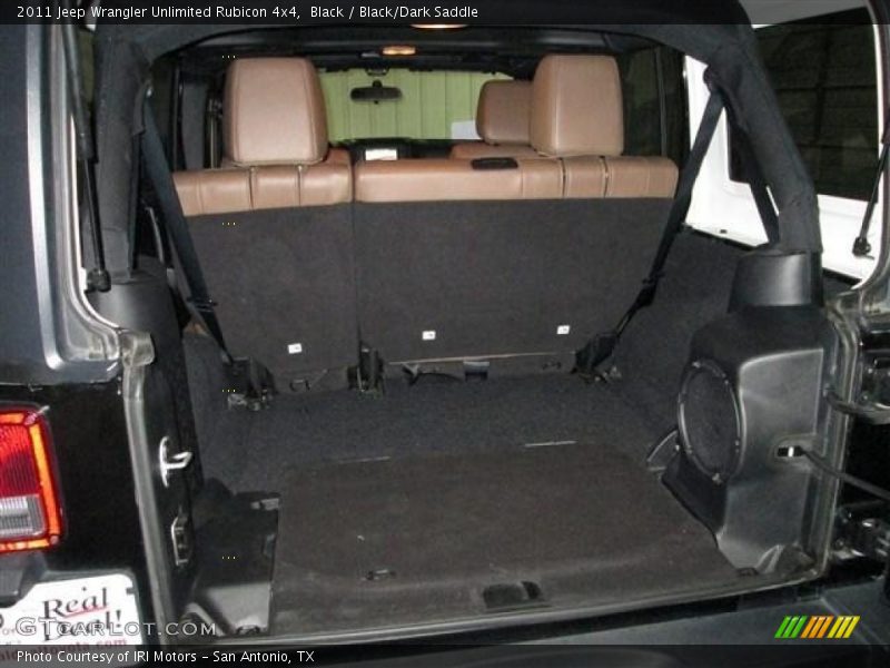 Black / Black/Dark Saddle 2011 Jeep Wrangler Unlimited Rubicon 4x4