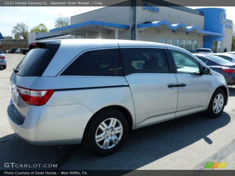 Alabaster Silver Metallic / Gray 2013 Honda Odyssey LX