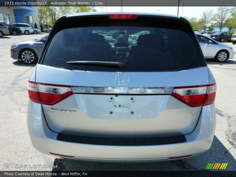 Alabaster Silver Metallic / Gray 2013 Honda Odyssey LX