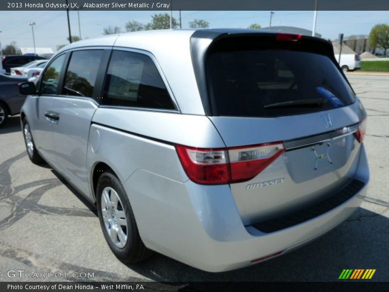 Alabaster Silver Metallic / Gray 2013 Honda Odyssey LX