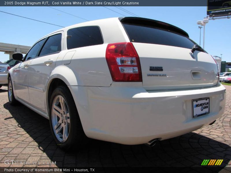 Cool Vanilla White / Dark Slate Gray/Light Graystone 2005 Dodge Magnum R/T