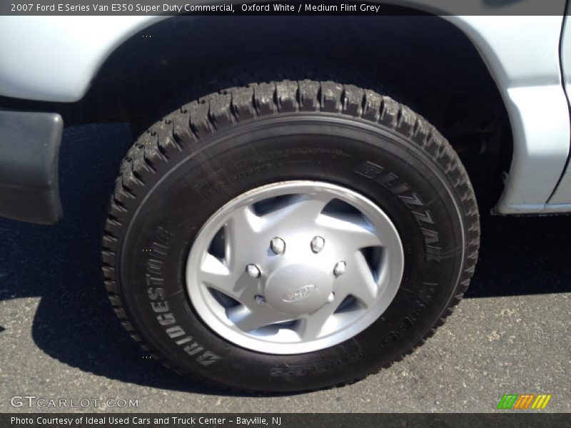 Oxford White / Medium Flint Grey 2007 Ford E Series Van E350 Super Duty Commercial