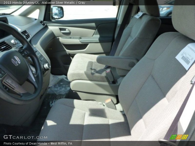 Alabaster Silver Metallic / Gray 2013 Honda Odyssey LX