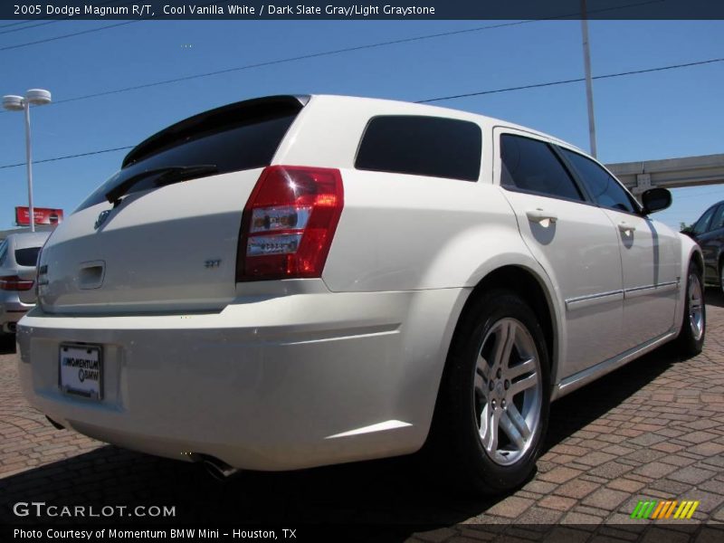 Cool Vanilla White / Dark Slate Gray/Light Graystone 2005 Dodge Magnum R/T