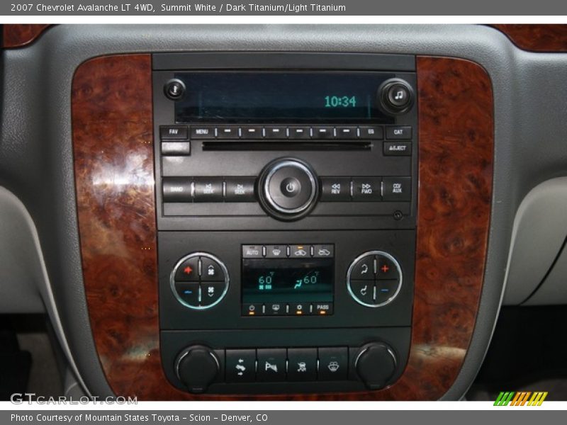 Summit White / Dark Titanium/Light Titanium 2007 Chevrolet Avalanche LT 4WD