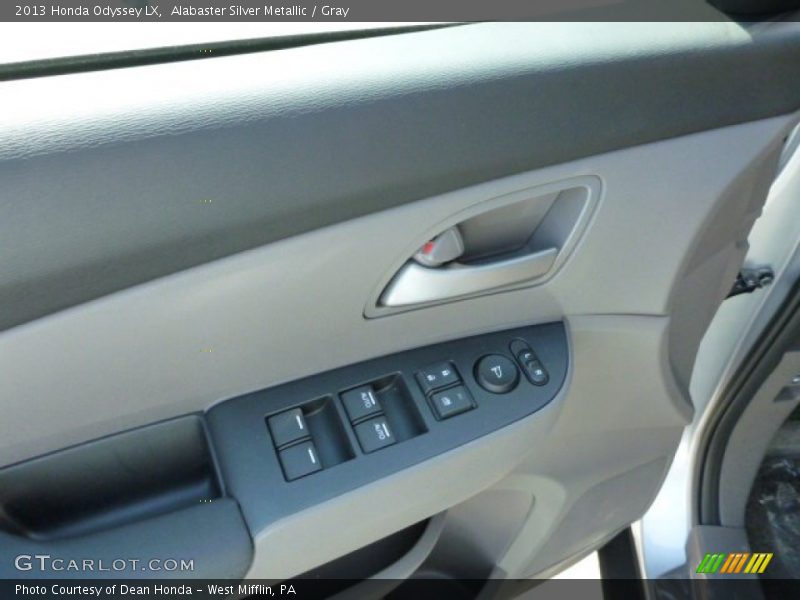 Alabaster Silver Metallic / Gray 2013 Honda Odyssey LX