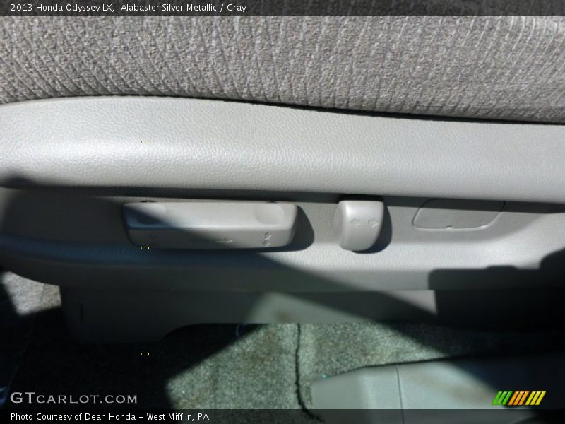 Alabaster Silver Metallic / Gray 2013 Honda Odyssey LX