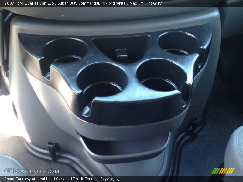 Oxford White / Medium Flint Grey 2007 Ford E Series Van E350 Super Duty Commercial