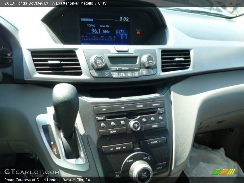 Alabaster Silver Metallic / Gray 2013 Honda Odyssey LX