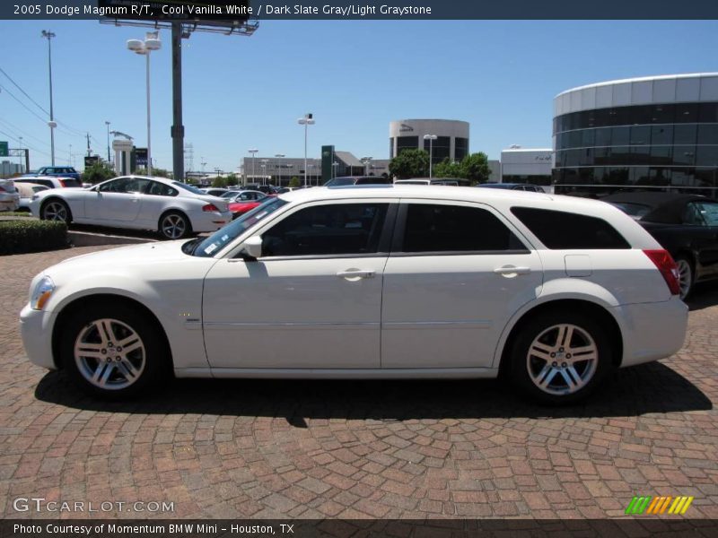 Cool Vanilla White / Dark Slate Gray/Light Graystone 2005 Dodge Magnum R/T
