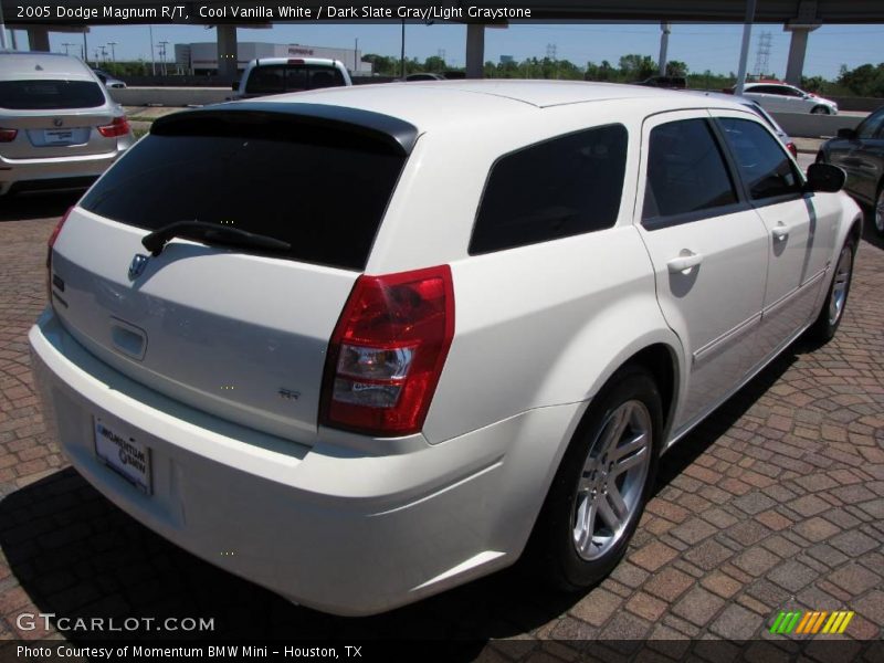 Cool Vanilla White / Dark Slate Gray/Light Graystone 2005 Dodge Magnum R/T