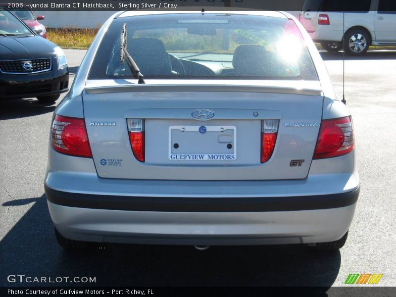 Sterling Silver / Gray 2006 Hyundai Elantra GT Hatchback