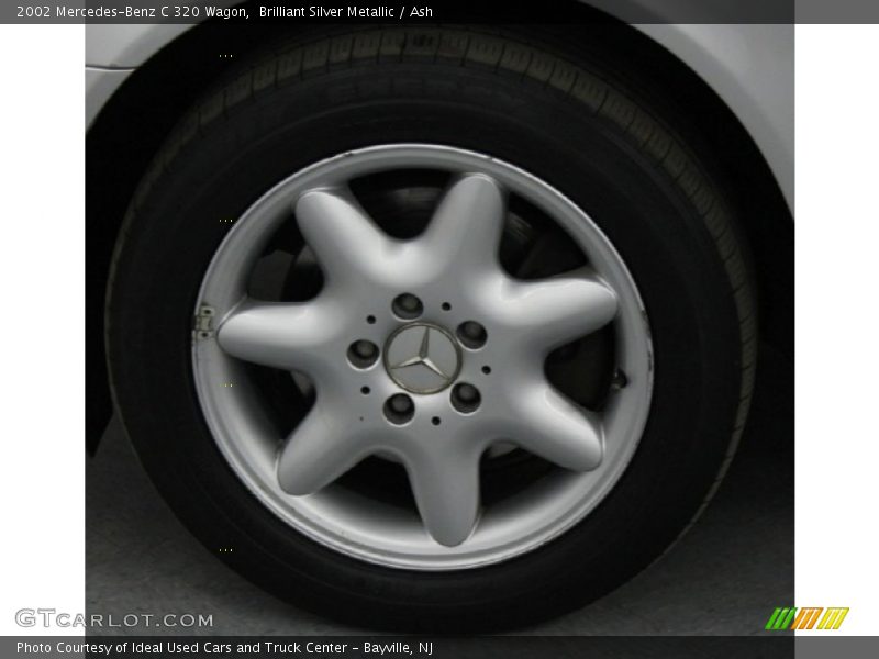 Brilliant Silver Metallic / Ash 2002 Mercedes-Benz C 320 Wagon