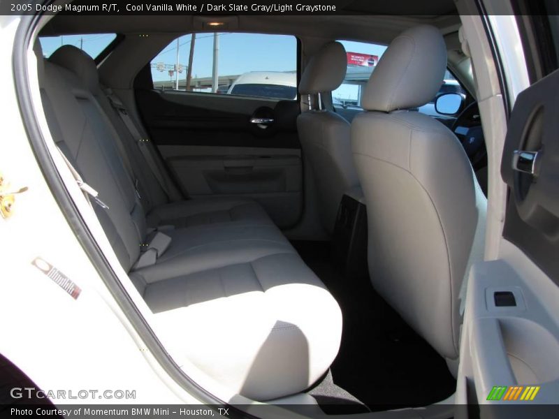 Cool Vanilla White / Dark Slate Gray/Light Graystone 2005 Dodge Magnum R/T