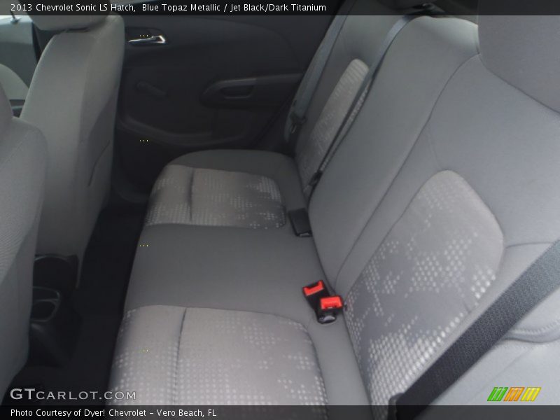 Blue Topaz Metallic / Jet Black/Dark Titanium 2013 Chevrolet Sonic LS Hatch