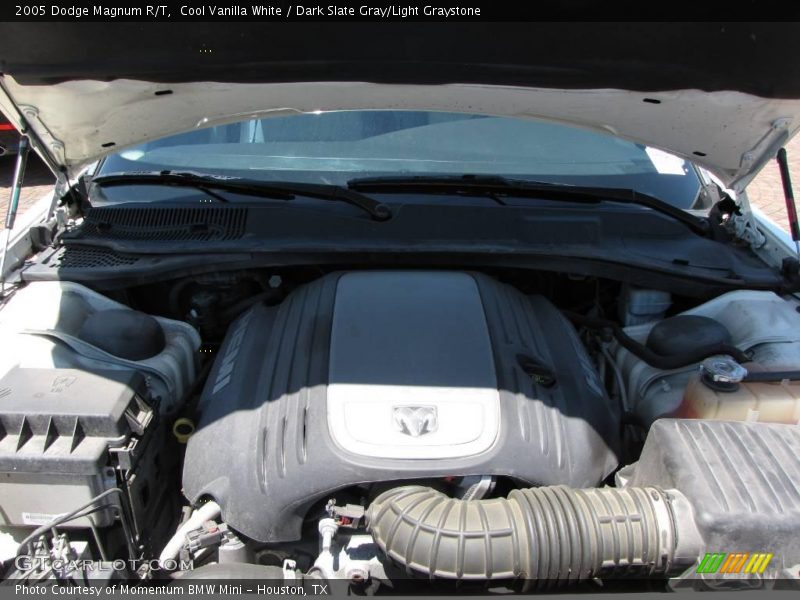 Cool Vanilla White / Dark Slate Gray/Light Graystone 2005 Dodge Magnum R/T