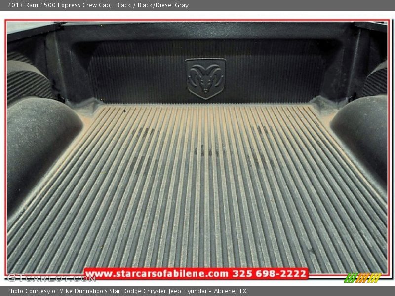 Black / Black/Diesel Gray 2013 Ram 1500 Express Crew Cab