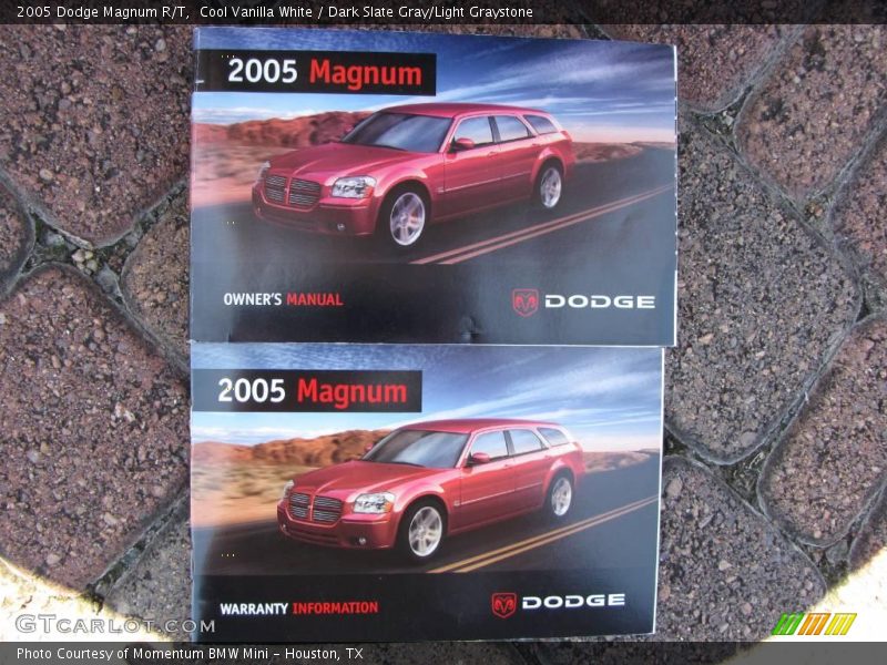 Cool Vanilla White / Dark Slate Gray/Light Graystone 2005 Dodge Magnum R/T