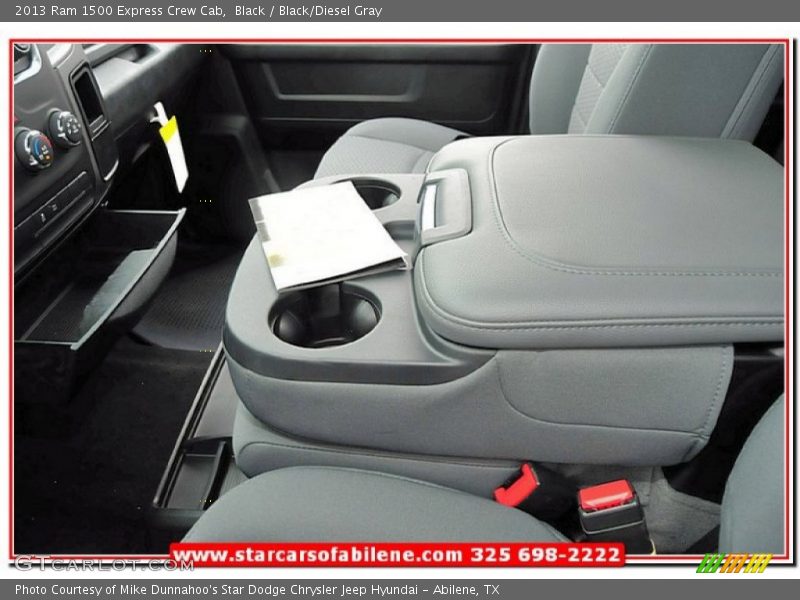 Black / Black/Diesel Gray 2013 Ram 1500 Express Crew Cab