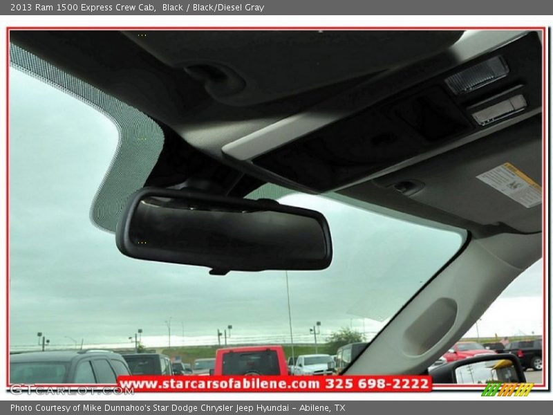 Black / Black/Diesel Gray 2013 Ram 1500 Express Crew Cab