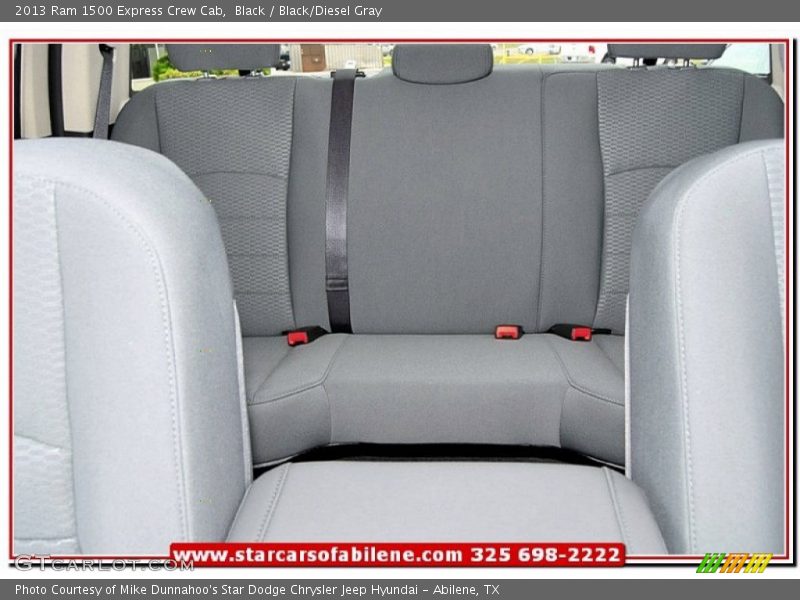 Black / Black/Diesel Gray 2013 Ram 1500 Express Crew Cab