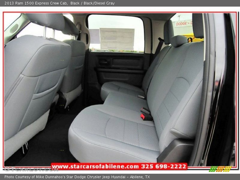 Black / Black/Diesel Gray 2013 Ram 1500 Express Crew Cab