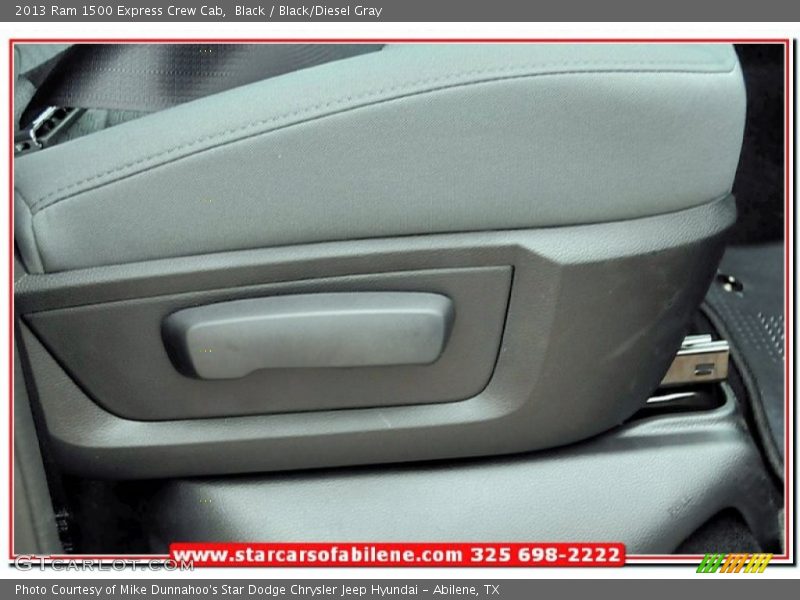 Black / Black/Diesel Gray 2013 Ram 1500 Express Crew Cab