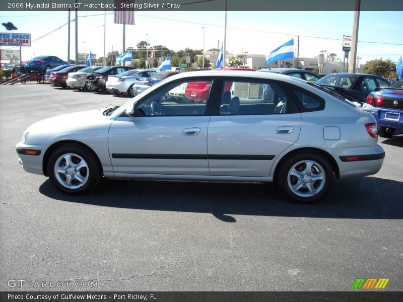 Sterling Silver / Gray 2006 Hyundai Elantra GT Hatchback
