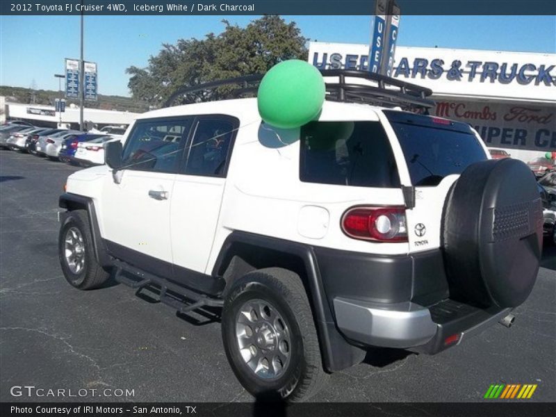 Iceberg White / Dark Charcoal 2012 Toyota FJ Cruiser 4WD
