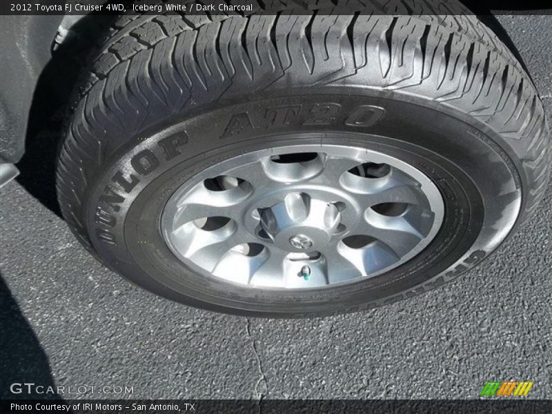 Iceberg White / Dark Charcoal 2012 Toyota FJ Cruiser 4WD