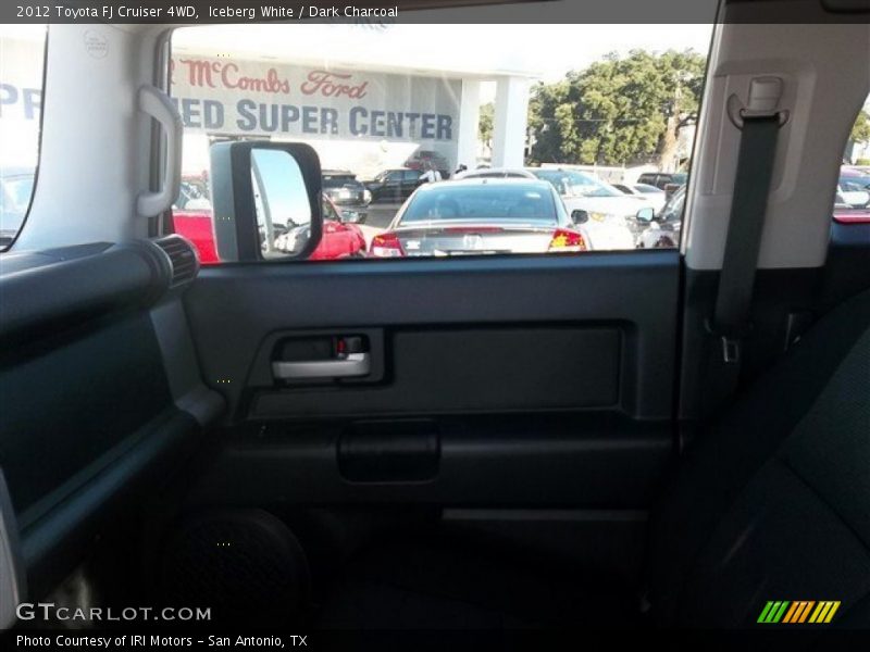 Iceberg White / Dark Charcoal 2012 Toyota FJ Cruiser 4WD