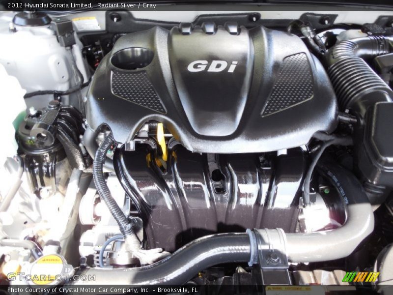 Radiant Silver / Gray 2012 Hyundai Sonata Limited