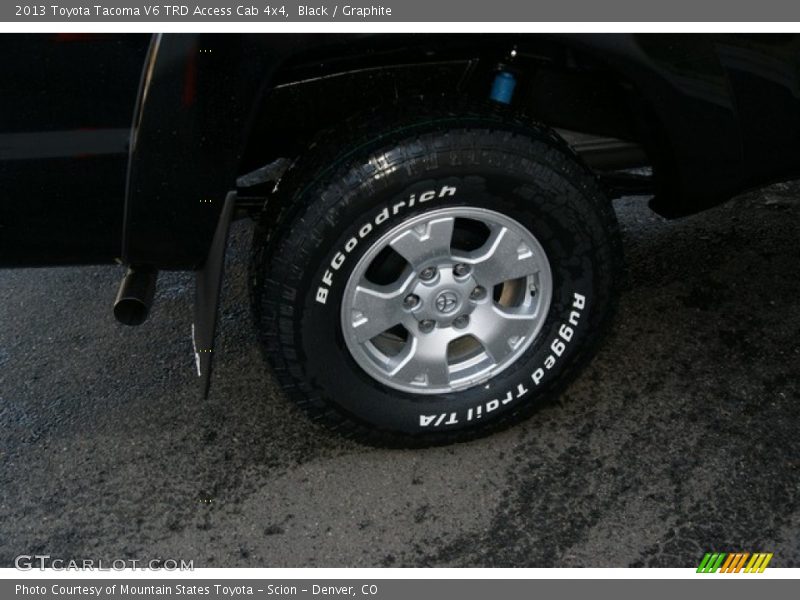 Black / Graphite 2013 Toyota Tacoma V6 TRD Access Cab 4x4