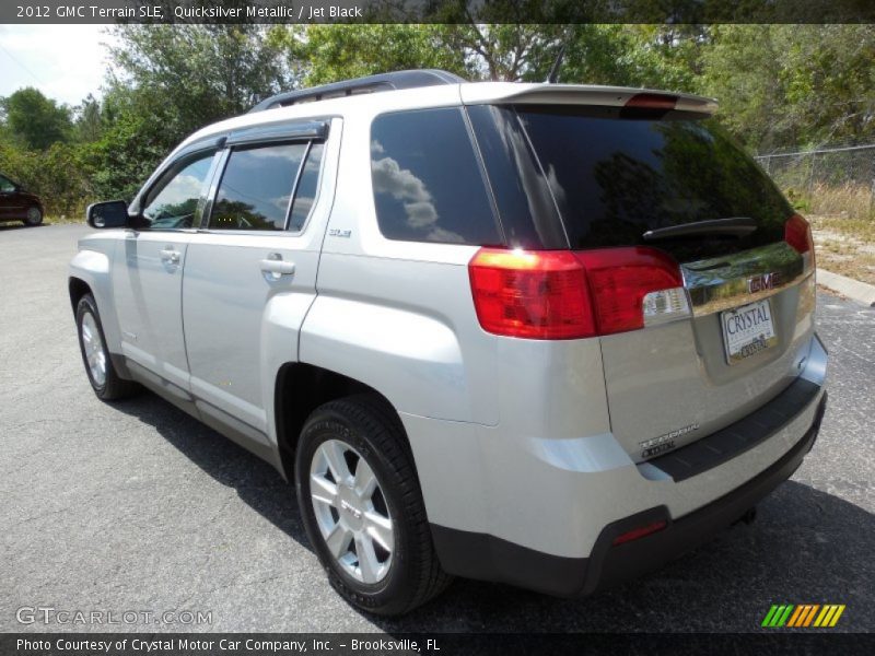 Quicksilver Metallic / Jet Black 2012 GMC Terrain SLE