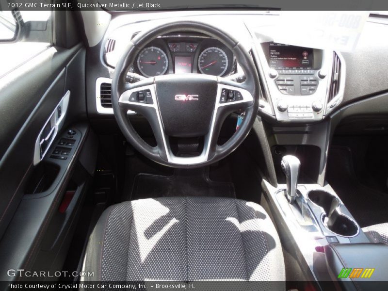 Quicksilver Metallic / Jet Black 2012 GMC Terrain SLE