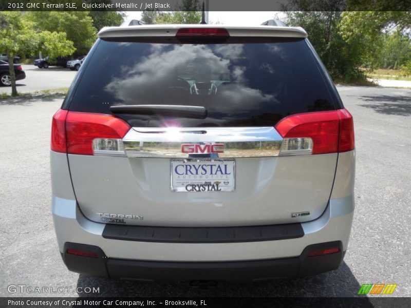 Quicksilver Metallic / Jet Black 2012 GMC Terrain SLE