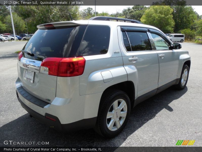 Quicksilver Metallic / Jet Black 2012 GMC Terrain SLE