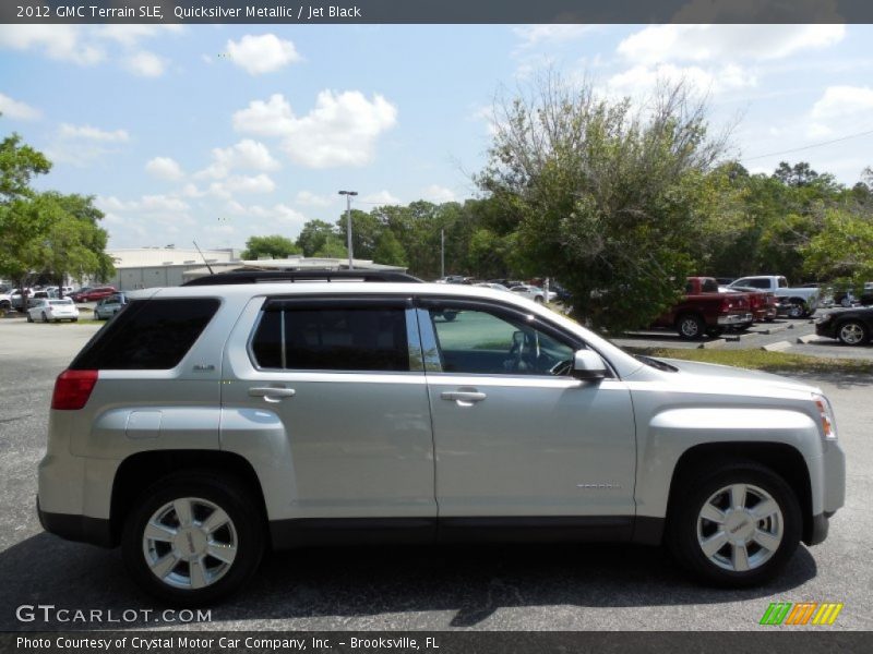 Quicksilver Metallic / Jet Black 2012 GMC Terrain SLE