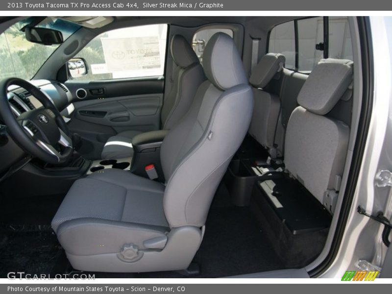Silver Streak Mica / Graphite 2013 Toyota Tacoma TX Pro Access Cab 4x4