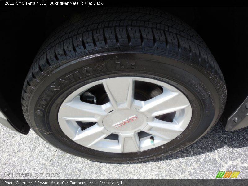 Quicksilver Metallic / Jet Black 2012 GMC Terrain SLE