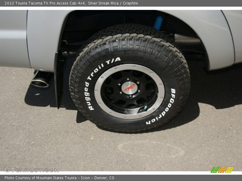Silver Streak Mica / Graphite 2013 Toyota Tacoma TX Pro Access Cab 4x4