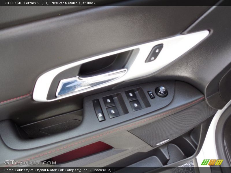 Quicksilver Metallic / Jet Black 2012 GMC Terrain SLE