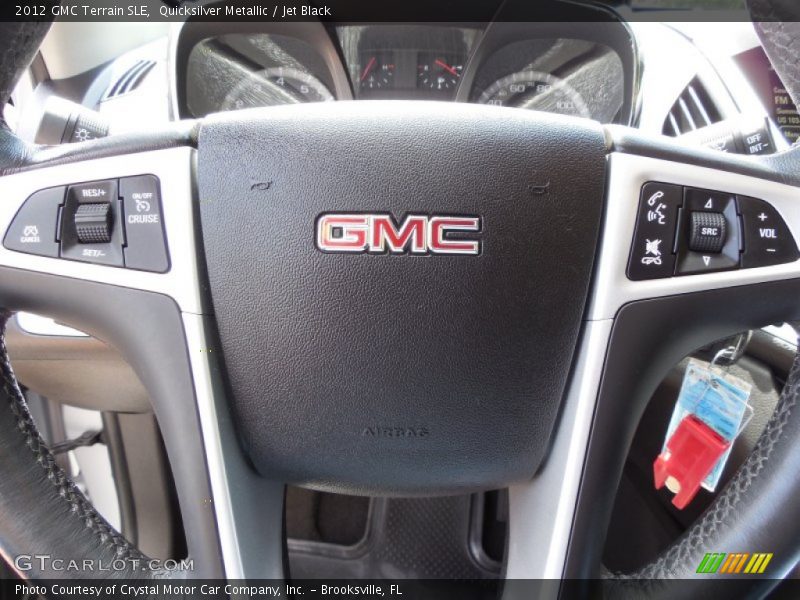 Quicksilver Metallic / Jet Black 2012 GMC Terrain SLE