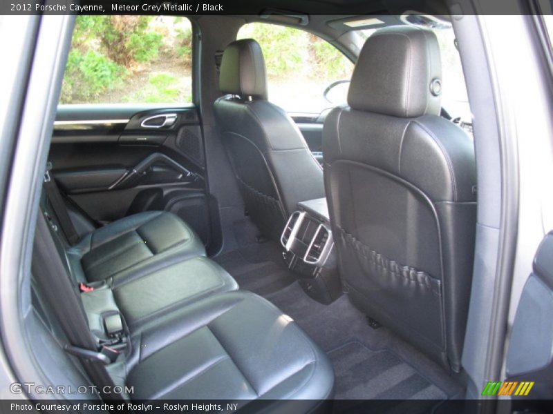 Meteor Grey Metallic / Black 2012 Porsche Cayenne