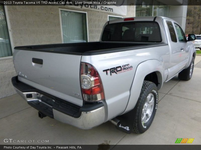 Silver Streak Mica / Graphite 2013 Toyota Tacoma V6 TRD Access Cab 4x4